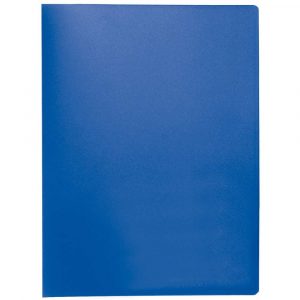 akcesoria biurowe 4 alibiuro.pl Teczka ofertowa Q CONNECT PP A4 380mikr. 10 koszulek niebieska 98