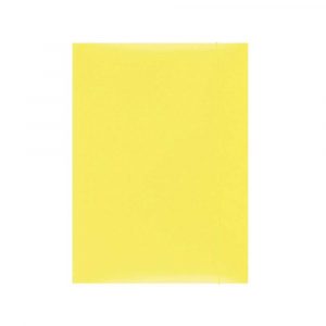 akcesoria biurowe 4 alibiuro.pl Teczka z gumką OFFICE PRODUCTS karton A4 300gsm 3 skrz. żółta 24