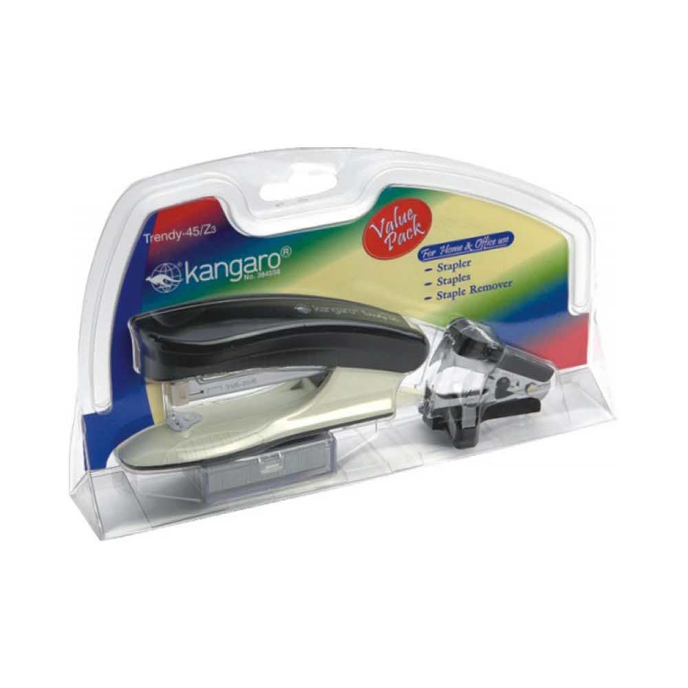 akcesoria biurowe 4 alibiuro.pl Zestaw KANGARO Trendy 45M Z3 3w1 blister mix kolorów 99