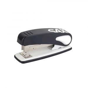 akcesoria biurowe 4 alibiuro.pl Zszywacz SAX239 Design zszywa do 25 kartek czarny 96