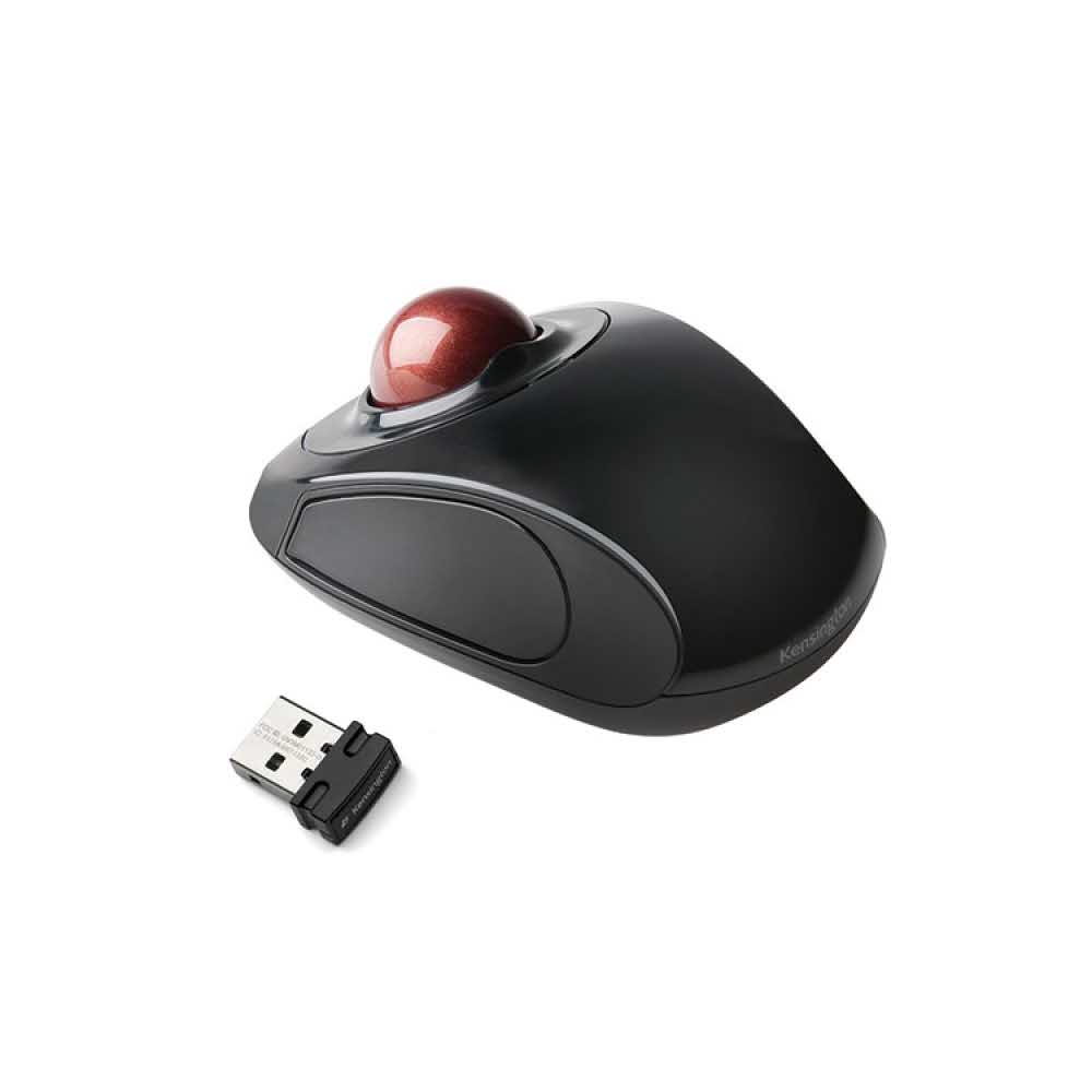 akcesoria komputerowe 4 alibiuro.pl Trackball KENSINGTON Orbit bezprzewodowy czarny 58