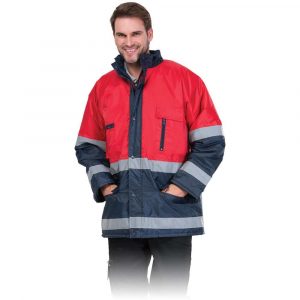artykuły BHP 2 alibiuro.pl KURTKA OCHRONNA OCIEPLANA BLUE REDXXL 16