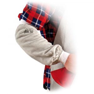 artykuły BHP 2 alibiuro.pl RĘKAW OCHRONNY SKÓRZANY DLA SPAWACZY ZB 77