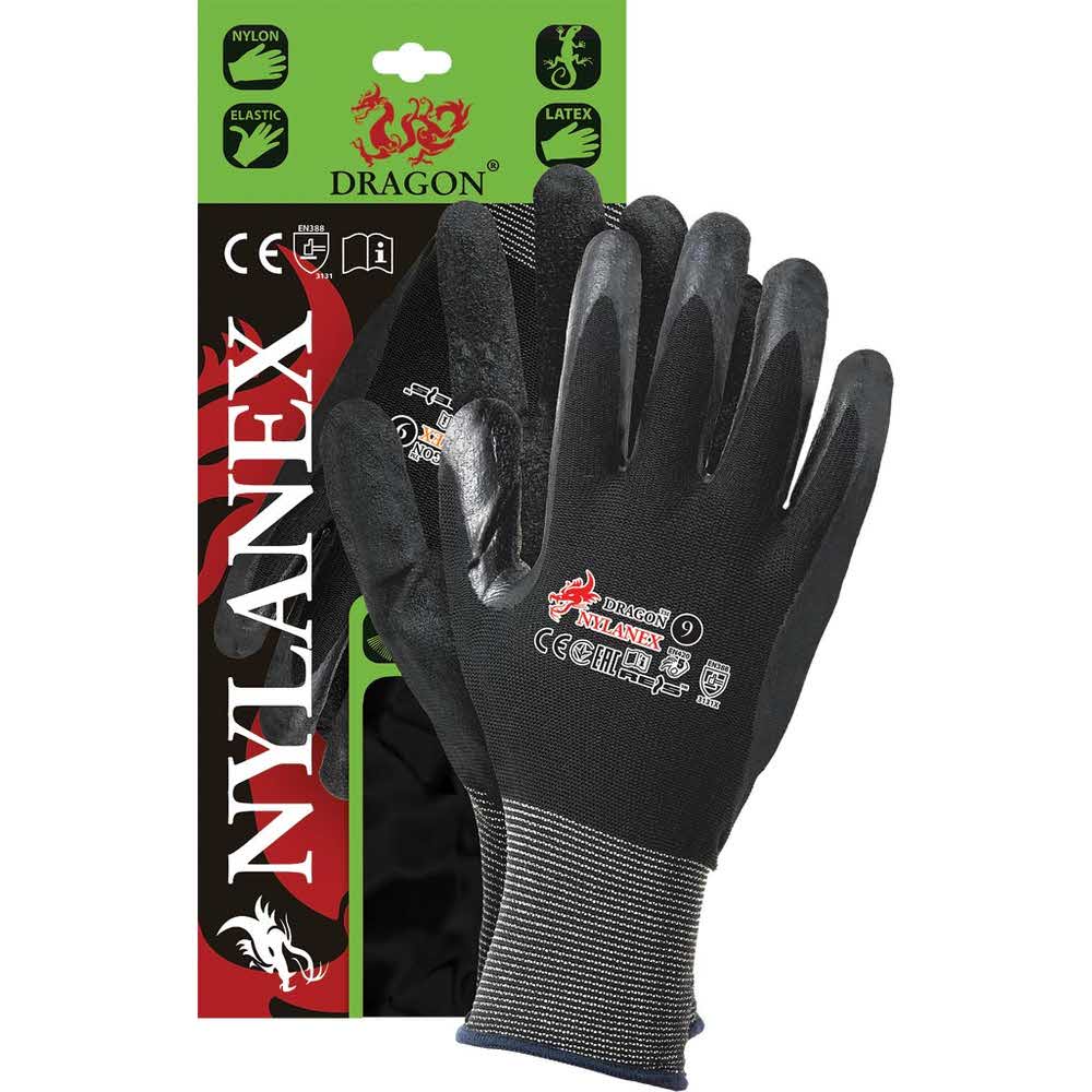 artykuły BHP 2 alibiuro.pl RĘKAWICE OCHRONNE NYLANEX10 24