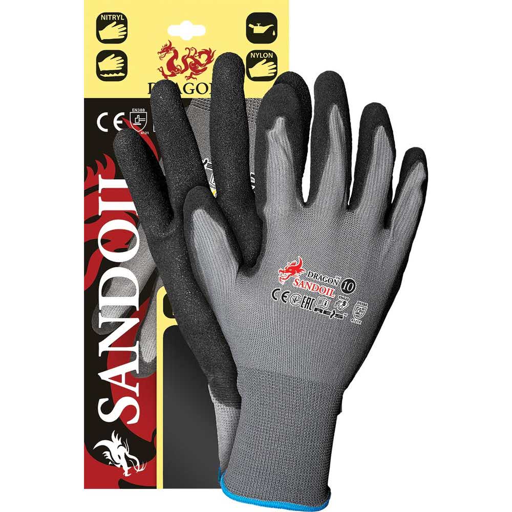 artykuły BHP 2 alibiuro.pl RĘKAWICE OCHRONNE SANDOIL11 43