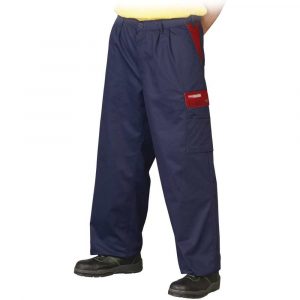 artykuły BHP 2 alibiuro.pl SPODNIE OCHRONNE DO PASA SPFGC_48 47