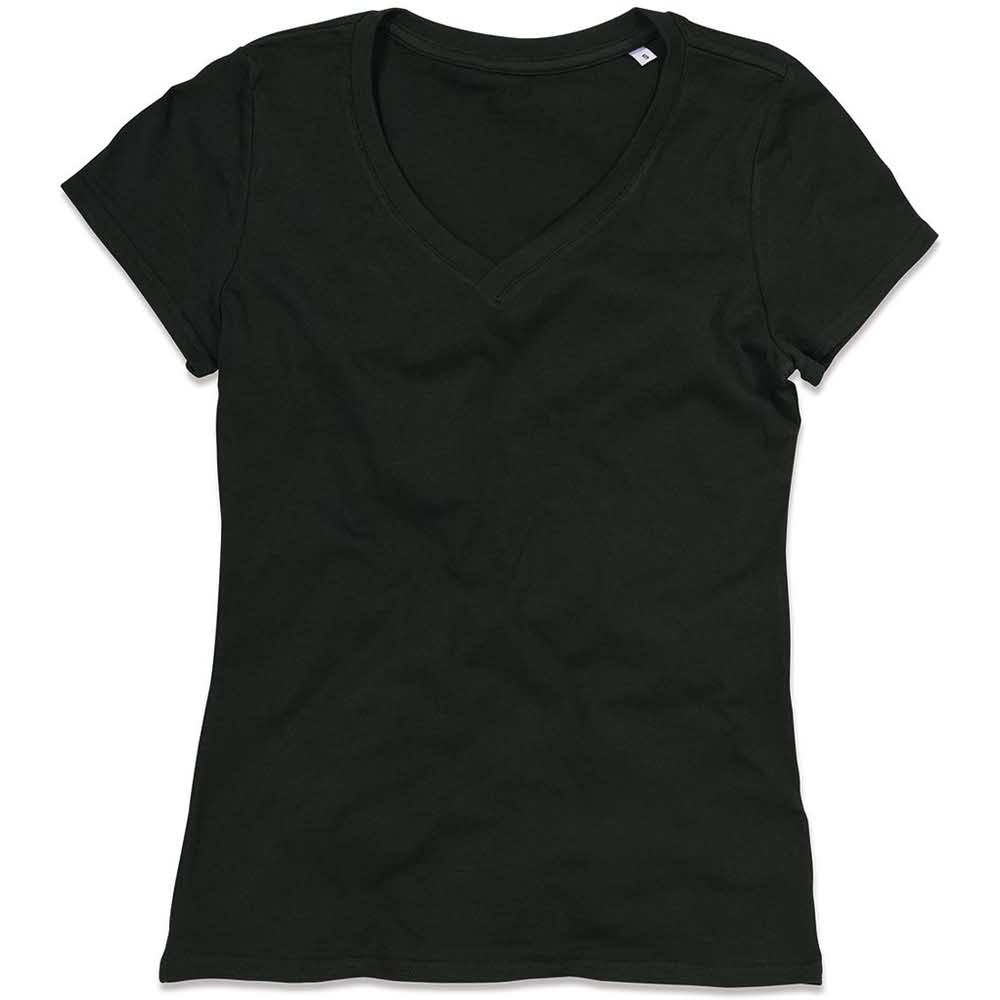 artykuły BHP 2 alibiuro.pl T SHIRT DAMSKI V NECK SST9310_BLOM 84