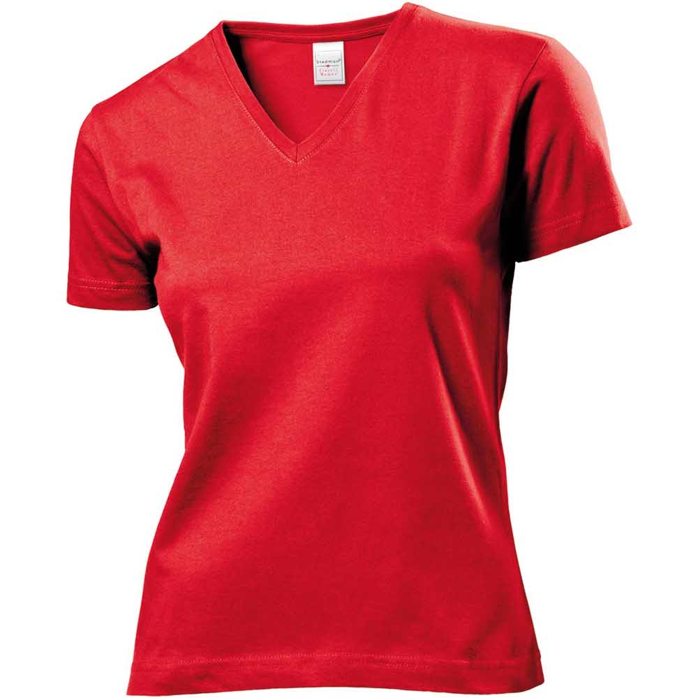 artykuły BHP 2 alibiuro.pl T SHIRT V NECK DAMSKI SST2700_SREL 75