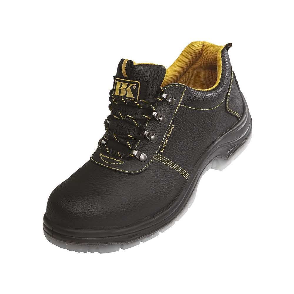 artykuły BHP 4 alibiuro.pl Półbuty BLACKKNIGHT Low S1 cholewka skórzana rozm. 48 czarne 11