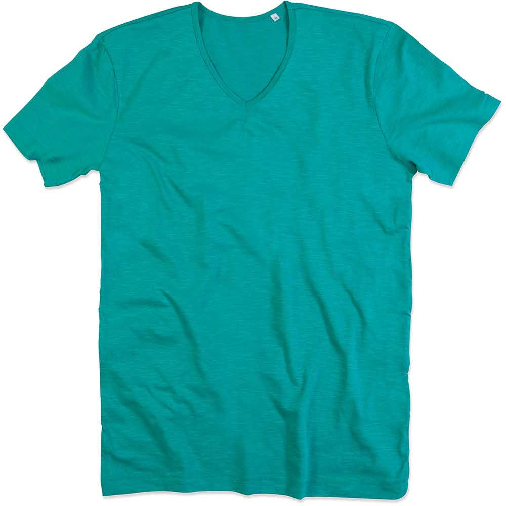 artykuły biurowe 2 alibiuro.pl T SHIRT MĘSKI V NECK SST9410_BAHM 92