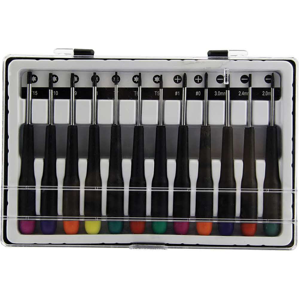 artykuły biurowe 2 alibiuro.pl ZESTAW PRECYZYJNYCH WKRĘTAKÓW GWKRPREC12 15S 7