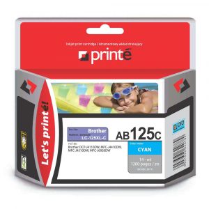 artykuły biurowe 3 alibiuro.pl Printe ink AB125C Brother LC125XLC Printe AB125C FVAPRBAB25C 1