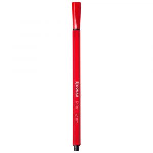 artykuły biurowe 4 alibiuro.pl Cienkopis DONAU D Fine 0 4 mm czerwony 25