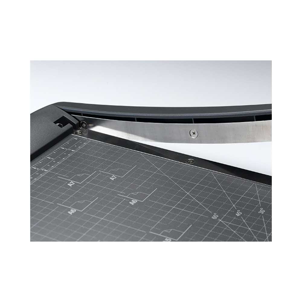 artykuły biurowe 4 alibiuro.pl Gilotyna do papieru REXEL ClassicCut CL200 A4 dł. cięcia 31cm grafitowa 99