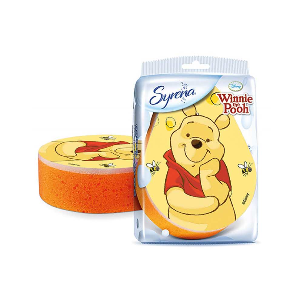 artykuły biurowe 4 alibiuro.pl Gąbka kąpielowa SYRENA Kubuś i przyjaciele mix kolorów 61