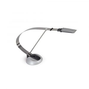 artykuły biurowe 4 alibiuro.pl Lampka LED designerska MAULprimus Colour Vario 10W ze ściemniaczem srebrna 73