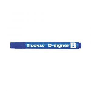 artykuły biurowe 4 alibiuro.pl Marker do tablic DONAU D Signer B okrągły 2 4mm linia niebieski 66