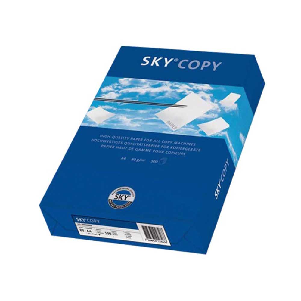 artykuły biurowe 4 alibiuro.pl Papier kserograficzny SKY Copy A4 klasa C 80gsm 500ark. 20