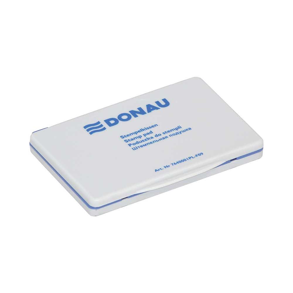 artykuły biurowe 4 alibiuro.pl Poduszka do pieczątek DONAU nienasączona 117x70mm szara 48