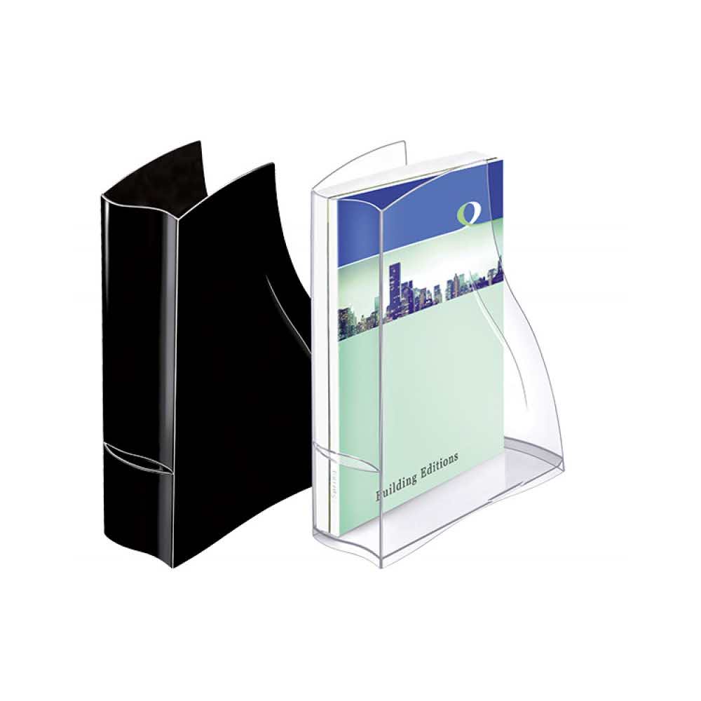 artykuły biurowe 4 alibiuro.pl Pojemnik na dokumenty CEP Ellypse A4 czarny 2