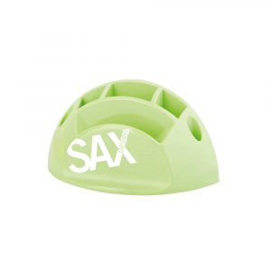 artykuły biurowe 4 alibiuro.pl Przybornik na biurko SAX Design z przegrodami jasnozielony 35