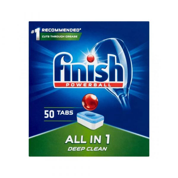 artykuły biurowe 4 alibiuro.pl Tabletki do zmywarki FINISH All in one Powerball 50szt. regular 69
