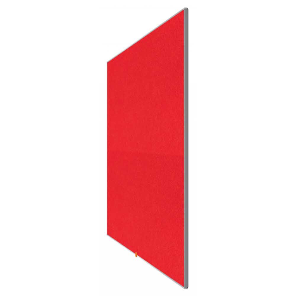 artykuły biurowe 4 alibiuro.pl Tablica filcowa NOBO 90x51cm panoramiczna 40 Inch czerwona 67