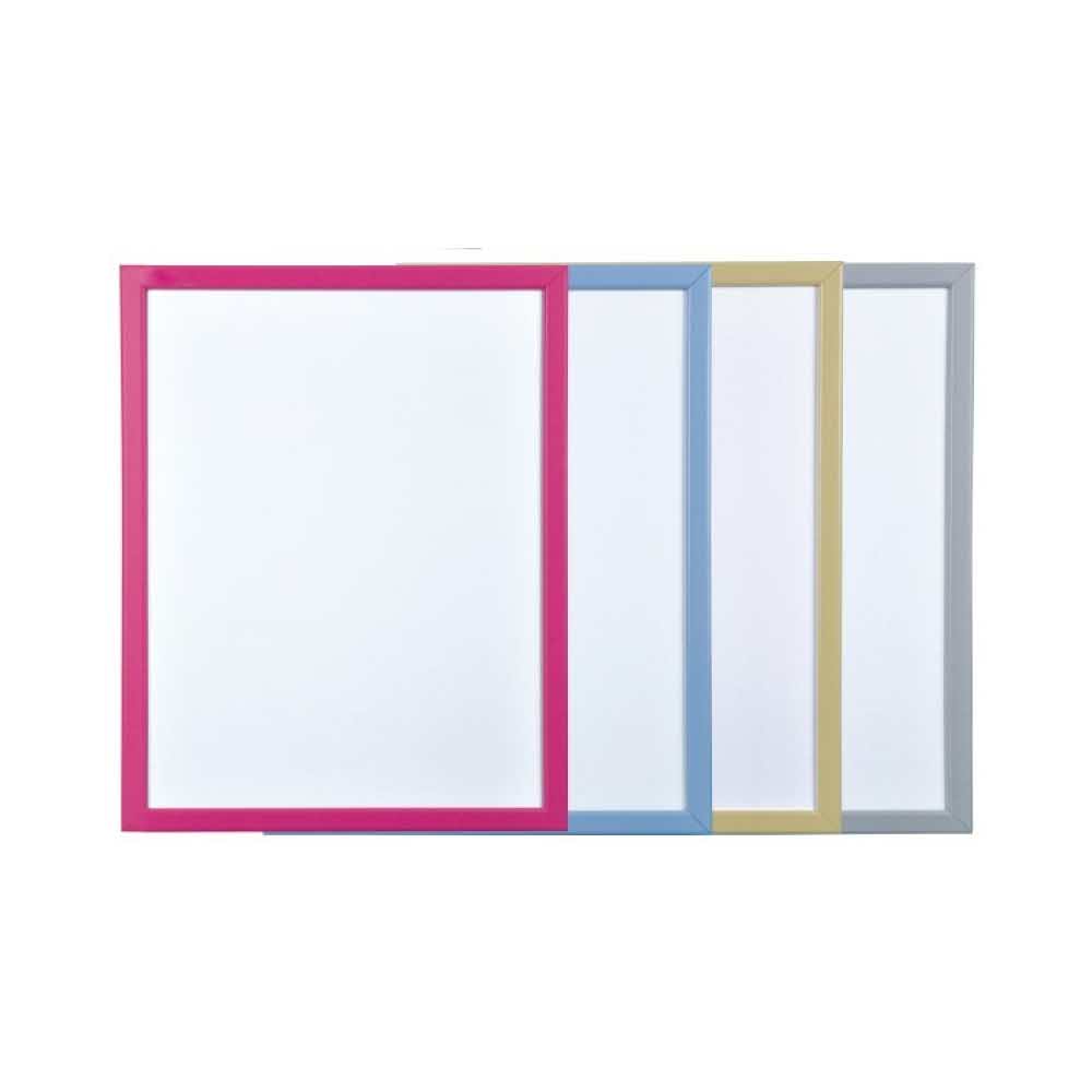 artykuły biurowe 4 alibiuro.pl Tablica suchościeralna BI OFFICE 60x40cm lakierowana kolorowe ramy 21