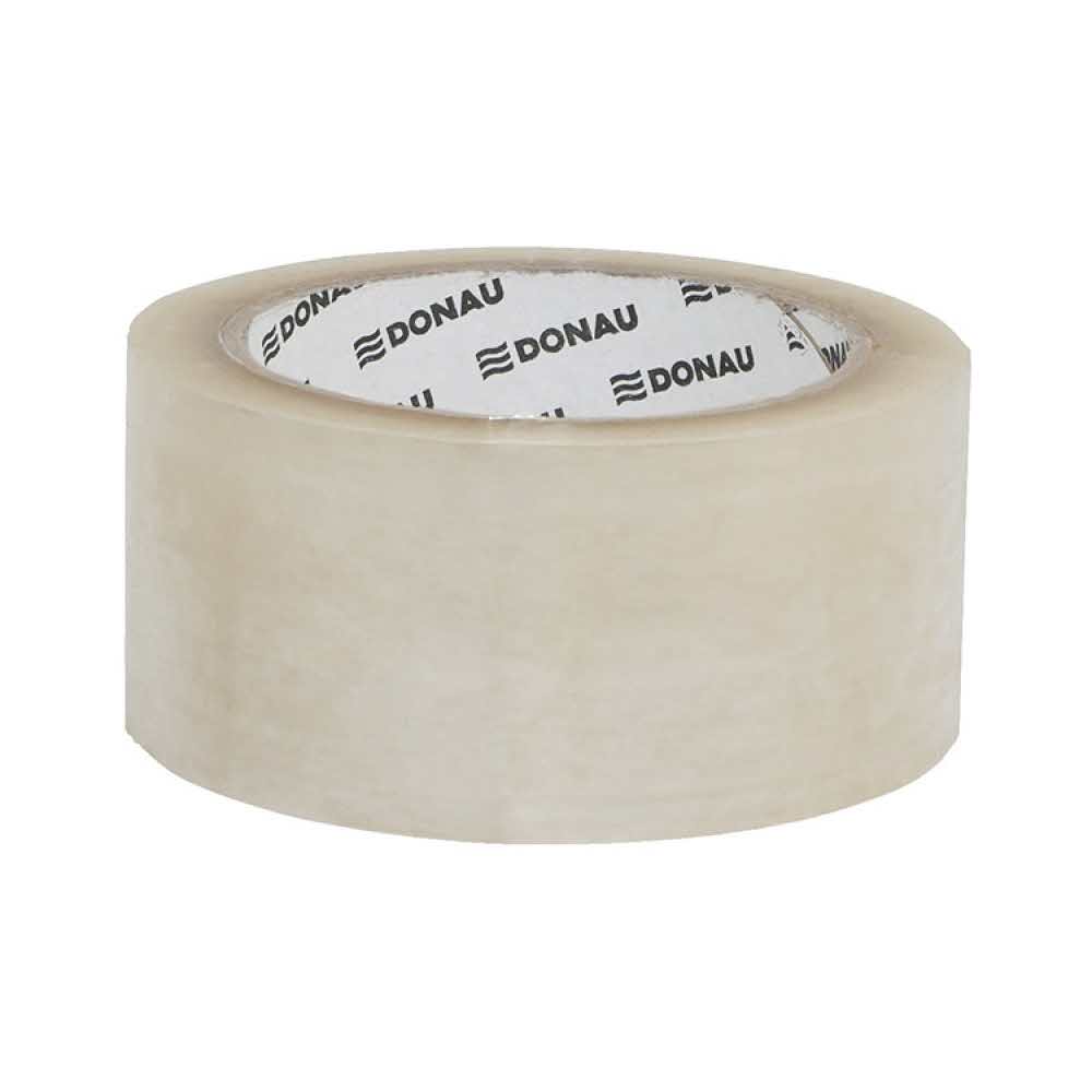 artykuły biurowe 4 alibiuro.pl Taśma pakowa DONAU Hot Melt 48mm 66m 50mikr. transparentna 45