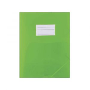 artykuły biurowe 4 alibiuro.pl Teczka z gumką DONAU PP A4 480mikr. 3 skrz. półtransparentna zielona 7