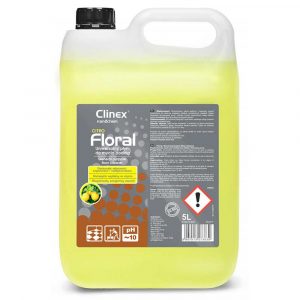 artykuły biurowe 4 alibiuro.pl Uniwersalny płyn CLINEX Floral Citro 5L do mycia podłóg 23