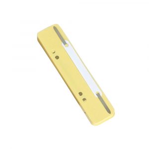 artykuły biurowe 4 alibiuro.pl Wąsy skoroszytowe DONAU PP z metalową blaszką 25szt. żółte 74