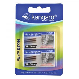 artykuły biurowe 4 alibiuro.pl Zszywki KANGARO No. 10 1M 2x1000 szt. blister 39