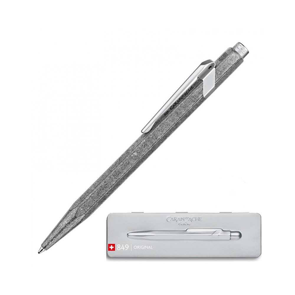 artykuły piśmiennicze 4 alibiuro.pl Długopis CARAN D Inch ACHE 849 Original M w pudełku srebrny 91