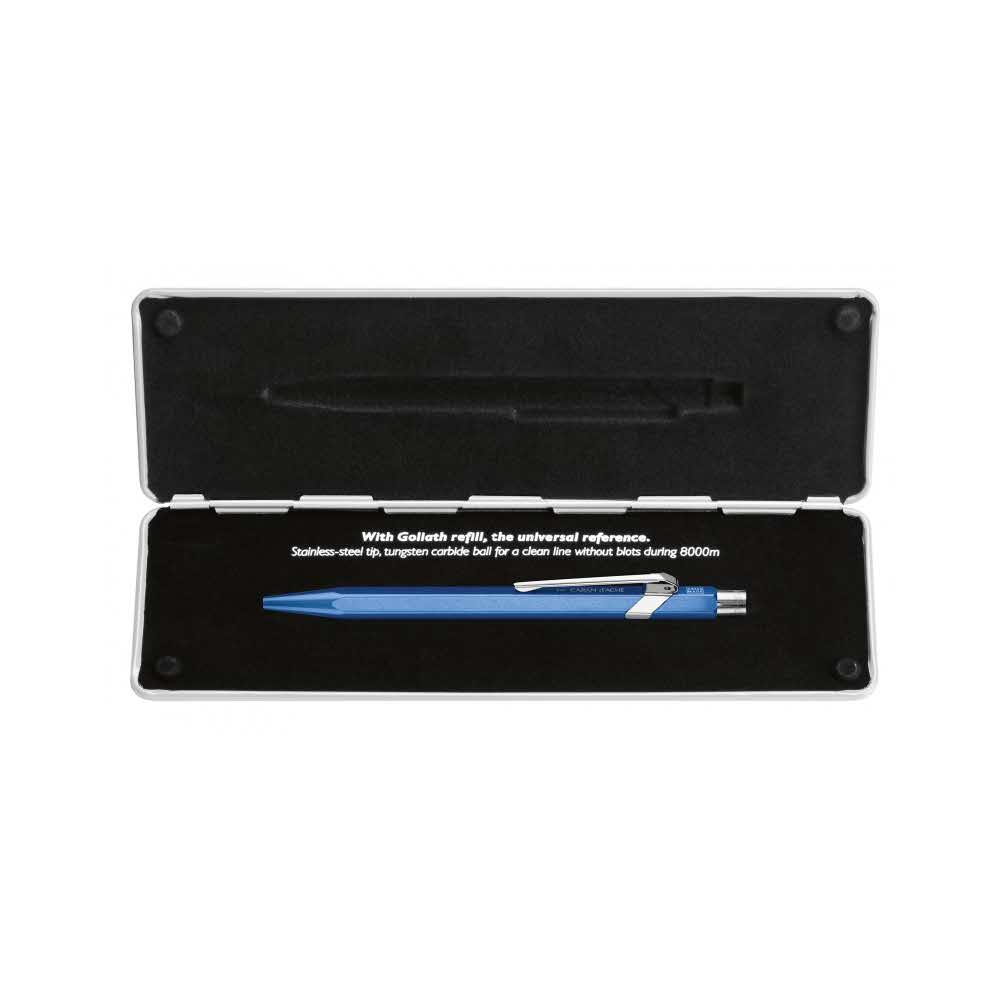 artykuły piśmiennicze 4 alibiuro.pl Długopis CARAN D Inch ACHE 849 Pop Line Metal X M w pudełku niebieski 33