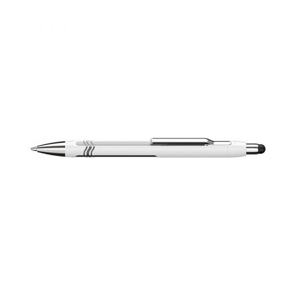 artykuły piśmiennicze 4 alibiuro.pl Długopis automatyczny SCHNEIDER Epsilon Touch XB srebrny biały 72