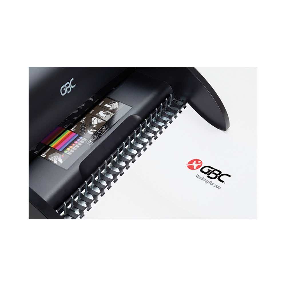 bindownica grzbietowa 4 alibiuro.pl Bindownica GBC CombBind C110 A4 A3 pion. czarna 27