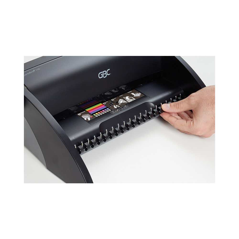 bindownice grzbietowe 4 alibiuro.pl Bindownica GBC CombBind C110 A4 A3 pion. czarna 29