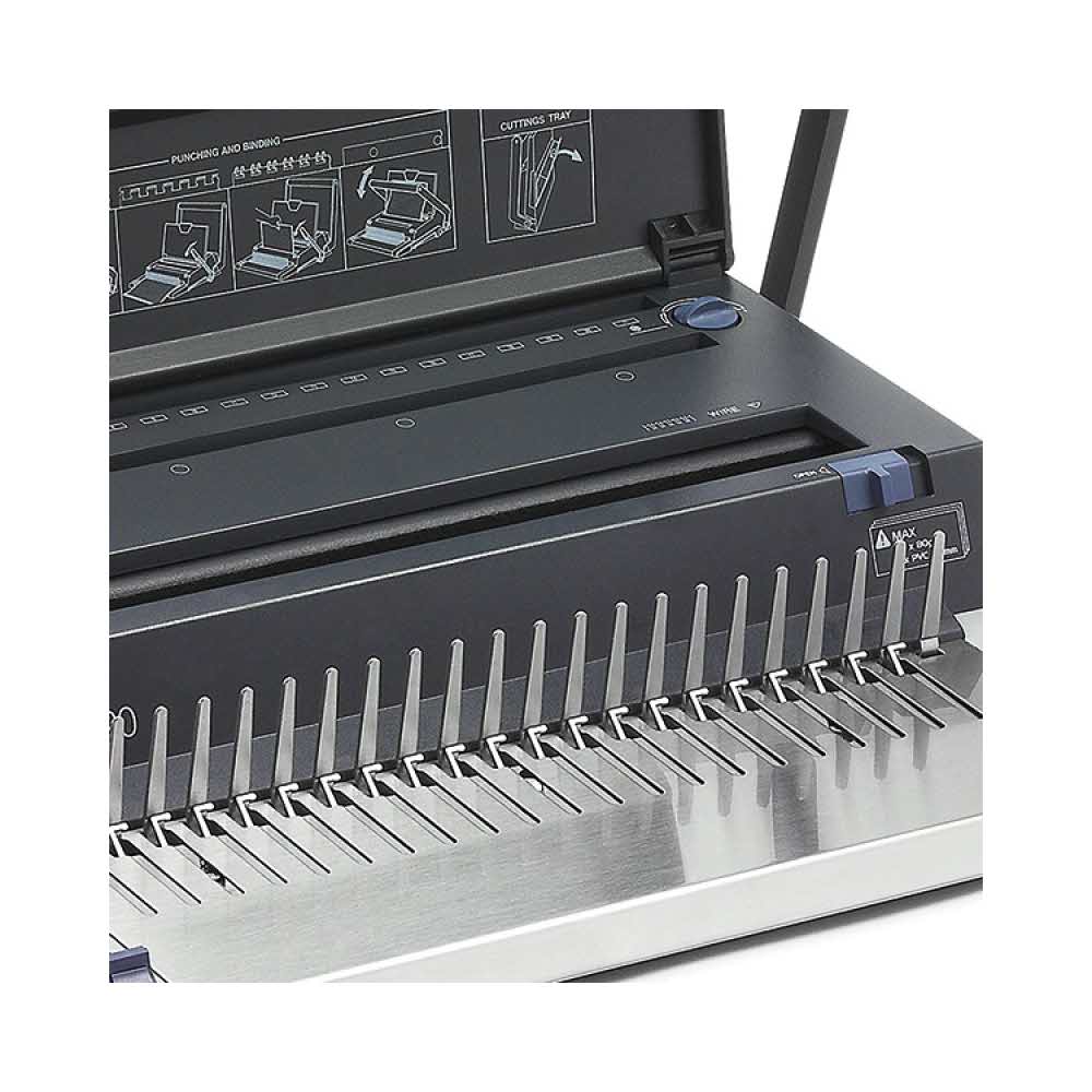 bindownice grzbietowe 4 alibiuro.pl Bindownica wielofunkcyjna GBC MultiBind 320 A4 czarna 12