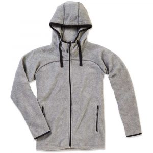 bluza robocza 2 alibiuro.pl KURTKA MĘSKA Z POLARU Z KAPTUREM SST5040_GYHXXL 1