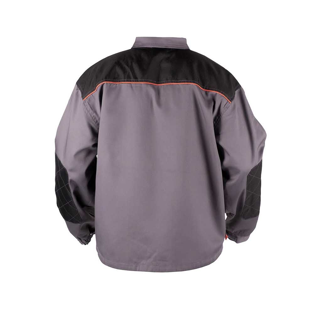 bluza robocza 4 alibiuro.pl Kurtka ekon. Jack BE 01 002 bawełna poliester rozm. 62 szaro pomarańczowy 86