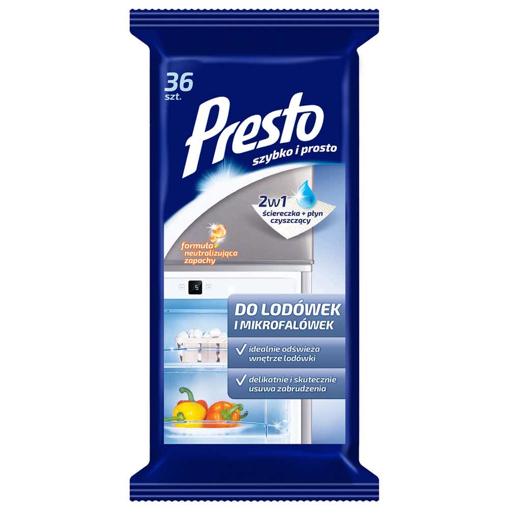 ścierka do podłóg 4 alibiuro.pl Ściereczki gospodarcze PRESTO do lodówek i mikrofalówek 36szt. białe 32