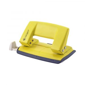 dziurkacz 4 alibiuro.pl Dziurkacz KANGARO Aion 10G S dziurkuje do 10 kartek metalowy w pudełku PP żółty 68