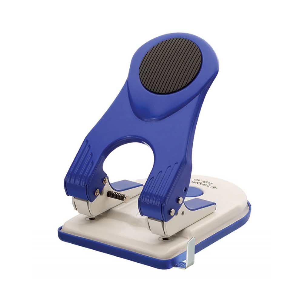 dziurkacz 4 alibiuro.pl Dziurkacz KANGARO Perfo 60 dziurkuje do 60 kartek niebieski 71