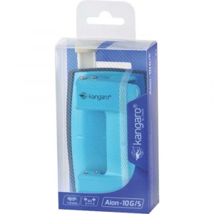 dziurkacz biurowy 4 alibiuro.pl Dziurkacz KANGARO Aion 10G S dziurkuje do 10 kartek metalowy w pudełku PP turkusowy 94