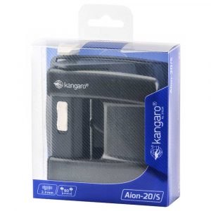 dziurkacze 4 alibiuro.pl Dziurkacz KANGARO Aion 20 S dziurkuje do 20 kartek metalowy w pudełku PP metaliczny szary 9