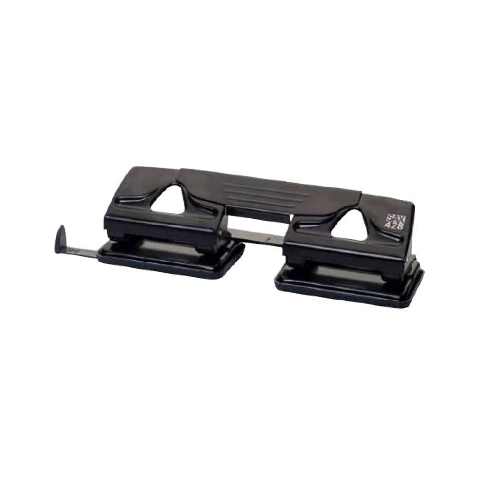 dziurkacze 4 alibiuro.pl Dziurkacz SAX 428 dziurkuje poczwórnie 25 kartek czarny 18