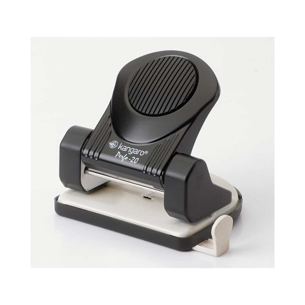 dziurkacze biurowe 4 alibiuro.pl Dziurkacz KANGARO Perfo 20 dziurkuje do 20 kartek czarny 17