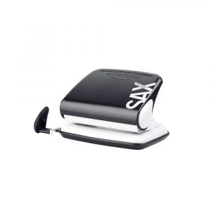 dziurkacze na biurko 4 alibiuro.pl Dziurkacz SAXDesign 318 dziurkuje do 20 kartek czarny 24