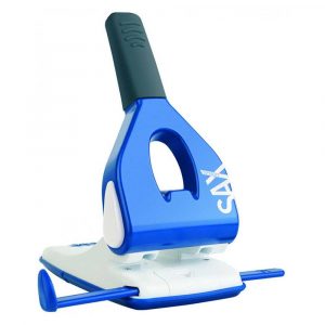 dziurkacze na biurko 4 alibiuro.pl Dziurkacz SAXDesign 618 paperbox dziurkuje do 65 kartek niebieski 96